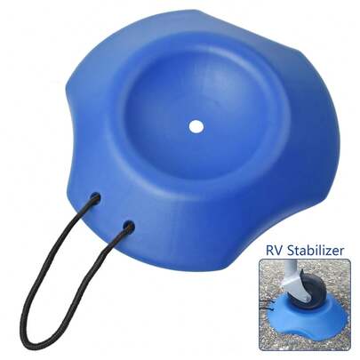 Unterlegkeil für Anhängerstützrad bis Ø260mm Rollschutz PKW-Anhänger Bremskeil