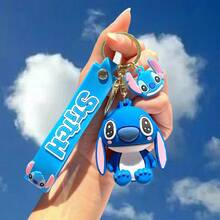 Disney Stitch Keychain, Suitable As A Gift For Friends During The Back To School Season, Party Gift, Cute Keychain, Fun Design - Multicolor - View 2