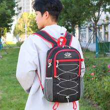 40L Hiking Camping Backpack Waterproof Mens Women Outdoor Travel Rucksack Bag - Multicolor - View 4