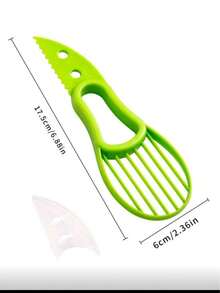 Recipiente reutilizable para almacenar aguacate - Caja de plástico con tapa abatible para mantener frescos los aguacates, multiusos, apto para lavavajillas, rectangular, sin necesidad de electricidad - Verde - Ver 7