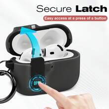 Vena For AirPods 4 Case Cover Dual Layer, With Auto Open Lock Compatible With AirPods Gen 4 4th Generation, Supports Wireless Charging, Gray - 灰色 - 查看 2