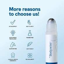 Be Bodywise Rosemary Hair Growth Serum Roll On 25 Ml – 3% Rosemary, 3% Redensyl & 2% Anagain | DHT-Blocking Scalp Serum Boosts Oxygen Flow, Reduces Hair Fall | Paraben/Sulfate-Free | Women & Men - Màu xanh lam - Xem 6