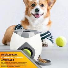 Comedero Interactivo para Perro con Pelotas, Juguete de Recompensa y Estimulación Mental Adir 12091 - Blanco - Ver 7