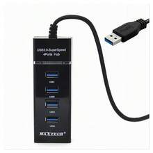 OISE ART STORE Hub Usb 3.0 4 Porte Multipresa Portatile Sdoppiatore Velocita' 4.8 Gbps Hub3-4u - - Multicolore - Visualizzare 2