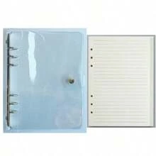 PVC Loose Leaf Binder A5/A6/A4 Transparent Notebook Cover - Clear - View 23