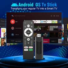 I96 D10 TV Stick , Portable Streaming Media Player HD Playback 4K HDR Quad Core 64 Bit Android TV, 2.4G WIFI ,For Android TV Stick , 4K HD Streaming Device For TV And Projector - Black - View 5