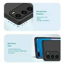 Two Black Matte Material Phone Cases, Suitable For Various Models Of Transsion Phones, Such As Spark Go 2025, Spark 10C, Spark 8C, Camon 20 Pro, Camon 19/ Camon 19 Pro 4G/Camon 19 Pro 5G, Infinix Hot 40i, Infinix Hot 30 Play/NFC Hot 30 Play, Infinix Hot 11, Etc. - Black - View 4