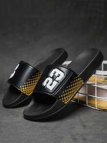 Kapcie całoroczne, kapcie domowe, kapcie łazienkowe, kapcie plażowe, kapcie basenowe, japonki, kapcie wsuwane - Czarne - Zobacz 5