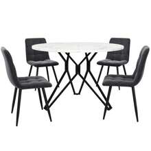 Dining Table & Chair Sets - Grey - View 5