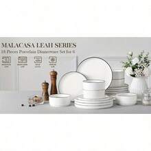 Essgarnituren - Weiß, 18-teilig - Übersicht 9