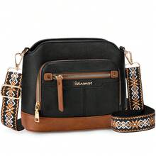 女士防水真皮斜挎包 单肩包 手提包 斜挎包 旅行包 - 彩色 - 查看 13