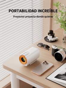 Proyector  Android Wifi 4k Led Enfoque Eléctrico - Blanco - Ver 7