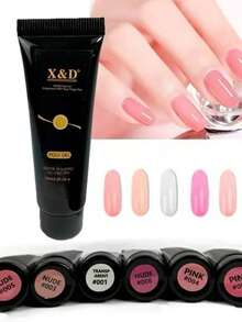 Polygel X&D 30ml LED UV Professional Colors COLOR 04 - 粉色 - 查看 2