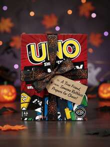 官方UNO无情纸牌游戏，适合男孩的玩具，美泰出品，圣诞礼物，圣诞袜填充物。官方UNO无情纸牌游戏，男孩圣诞礼物，美泰出品，圣诞袜填充物，圣诞礼物 - 絕不留情 - 查看 4