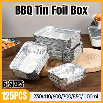 Aimall Disposable  Aluminum Foil Box For Barbecue