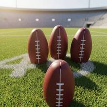 Creative American Football/Rugby Shaped Automatic Bottle Opener, Brown, In Stock, Unlimited Quantity - Multicolor - View 2