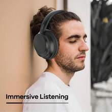 REMAX 降噪无线耳机，轻盈舒适，配备蛋白皮耳罩、可调节头带、40mm驱动单元带来沉浸式音效、3种EQ模式、19小时续航时间及有线模式，运动耳机，游戏耳机 - RB-100HB - 查看 7