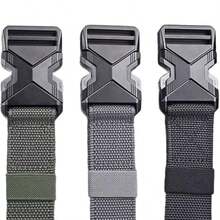 1.34 Inch Wide Elastic Military Style Golf Belt - Multicolor - View 3