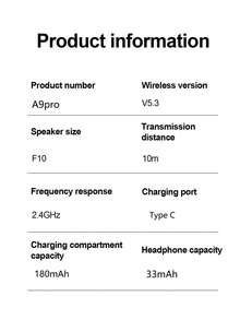 True Wireless Earbuds - Compatible With Apple And Android, Built-In Microphone, Sweat-Resistant Design, Up To 24 Hours Battery Life - White, Earphones > Wireless, Compatible Charging Case - S90 - View 5