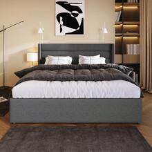 Bed Frames - Gray + Linen + 180cm*200cm - View 4