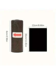 300/150 Dog Poo Bags, Portable Pet Drain Bags, Durable Leak-Proof Pet Garbage Bags, Pet Cleaning Supplies - Black - View 10