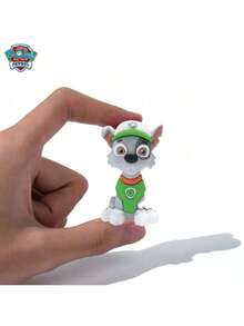 Paw Patrol 1PC Officially Licensed Mystery Capsule Random Character Miniature Figure Desktop Ornament For Fan Collectible Model Surprise Theme Display Accessory Summer Party Supply - Blue - View 7