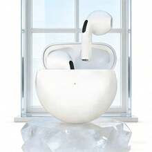 原装Pro6 TWS无线蓝牙5.3耳机，运动触控降噪耳塞，适合作为节日礼物 - 彩色 - 查看 2