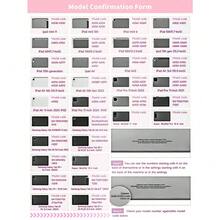 1pc Polka Dot Printed Tablet Protective Case, Compatible With Apple IPad 10.2" / IPad Pro 11" 2020/2021, IPad (A16) 11" 11th Gen 2025, IPad 9th/10th Gen, Apple Air 4th 10.9", Galaxy Tab S6 Lite 10.4", /, Anti-Drop, With Pencil Slot, Sleep/Wake Support, Romantic Gift For Friends And Family - 多色-6 - 查看 5