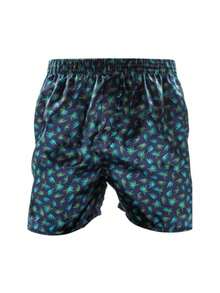 Set Of 5 Men's Boxer Shorts, Cool And Comfortable Sleep Shorts, Pajamas - 彩色 - 查看 8