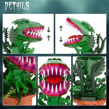 Audrey 2 Cannibal Flower Building Block Set, Little Shop Of Horrors Piranha Plant With Openable Mouth Toy Collection, Gift Birthday, Christmas, Holiday, For TV Fans, (342 PCS) - Màu xanh lá cây đậm - Xem 4