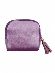 1个天鹅绒旅行首饰收纳袋，便携式首饰整理袋，女士旅行首饰盒，拉链袋，可收纳项链、手链、戒指、耳环、宝石等 - 彩色 - 查看 13