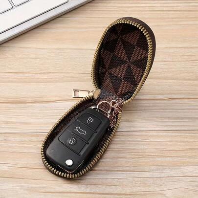 Small Wallet Presbyopia Multifunctional Key Wallet Men And Women Key Wallet Large Capacity Multifunctional Keychain Storage Bag Casual And Compact Home