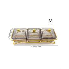 1 Set Snack Plate + Tray, Snack, Candy, Dried Fruit, Cookie Storage Set - Grey - View 9