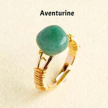 1PC Natural Crystal Amethyst Small Ball Ring Quartz Minerals Jewelry Quartz Women Fashion Ring Reiki Healing Jewelry Mother's Day Gift - Ring - View 19