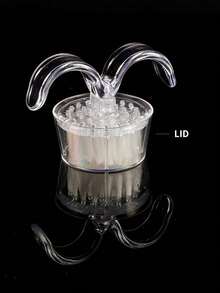 带盖指甲粉清洁刷，便携式软毛指甲工具，用于去除指甲粉并精准清洁指甲，适合美甲沙龙和家庭使用。 - 彩色 - 查看 7