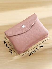 1PC Women's PU Coin Purse, Multi-Functional Large-Capacity Card Holder, Can Hold Small Accessories, Coins, Bank Cards, Lipstick, Soft Leather Wallet, Document Organizer, RFID Shielded Credit Card Holder, Anti-Theft, Perfect Gift, Travel Essential. - Multicolor - View 7