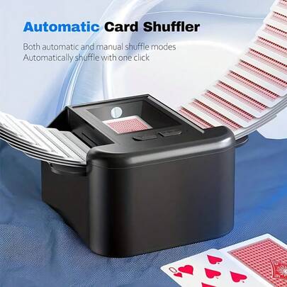Intelligent Electric Shuffling Machine - Specially Designed For Texas Poker - Fully Automatic And Highly Efficient Shuffling Device