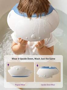 Philips Avent 婴儿洗发帽 可调节 护眼 头部防水罩 儿童洗发沐浴用品 儿童礼物 - 彩色 - 查看 10