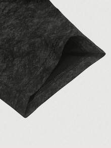 Áo thun ngắn tay in họa tiết graffiti GRDR dành cho nam, thời trang mùa hè. - Xám - Xem 4