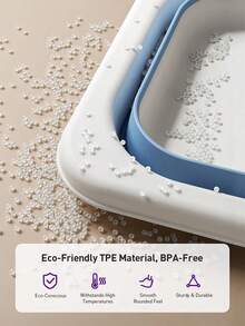 Chậu rửa gấp gọn, chậu rửa nhỏ gọn cho bé, chậu rửa di động nhẹ, lý tưởng cho du lịch, cắm trại, rửa chén, giặt giũ. - Nhiều màu - Xem 5