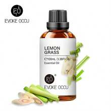 EVOKE OCCU 清爽柠檬草精油，纯天然植物精油，适用于DIY蜡烛、肥皂、洗发水、家居香氛扩香器、沐浴 - 100毫升/30毫升/10毫升 - lemongrass - 查看 6