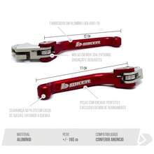 KIT MANETE  CRF 230/250F/300F - VRM - A - Visão 3