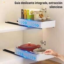 zxxKISFAM uego de 3 Organizador de Gabinete Extraes undidad de 40 Organizador de Cocina Caones Deizab para Cocina Organizador Alacenaorganizador de cocina - como en la foto - Ver 6