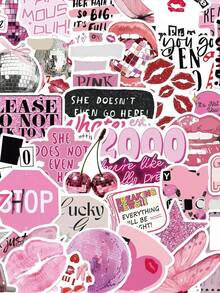 50 piezas Pegatinas retro Y2K, pegatinas artísticas, pegatinas geniales, pegatinas estéticas, pegatinas de graffiti KPOP, pegatinas de vinilo resistentes al agua, adecuadas para botellas de agua, portátiles, teléfonos, monopatines, scrapbooks, diarios, excelentes como regalos, suministros para scrapbooking, pegatinas divertidas, pegatinas para portátiles, pegatinas para Kindle, pegatinas para teléfonos - M - Ver 4