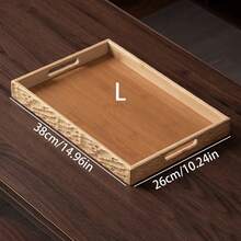 Bandeja com alça ondulada (1 unidade), prato para sobremesas, travessa multiuso para frutas, ideal para decoração de mesa de jantar e para servir em casa e na cozinha. - Bandeja com alça ondulada - Ver 13