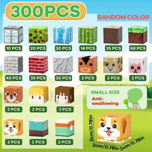 60/120/160pcs Magnetic Building Blocks, STEM Magnetic Tiles Sensory Toys, Suitable For Boys & Girls 3+ Years Old, Montessori DIY Puzzle Cube Construction Toys, Creative Stacking Toys, Ideal Birthday Or Holiday Gift (Some Colors Random) - Multicolor - View 17