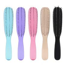 1把全新水晶发梳，头部按摩梳 - 适用于直发、湿发和干发，女士礼品套装 - 多色 - 查看 2