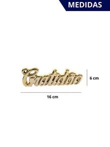 Decorative Porcelain Ornament With Word Design For Interior Decoration - Gratitude - View 11