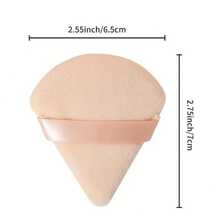 12 Pcs Makeup Sponge Blender Sponges For Liquid, Cream, And Powder, Make Up Sponges For Foundation Powder Puff Face Triangle Face Makeup Puff Wet Dry Dual-Use (Purple) - 膚色12件套裝 - 查看 5