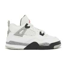Nike Air Jordan 4 Retro White Cement IB4387-100 Toddler Fashion Sneaker New - 白色 - 查看 1